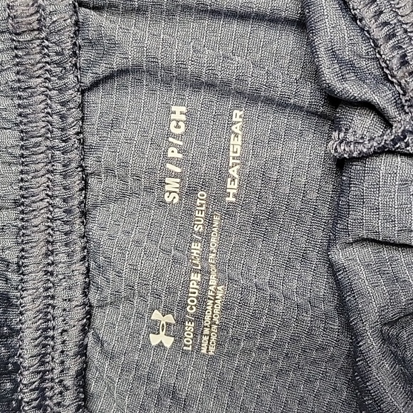 Under Armour Women's Dark Blue Athletic Shorts - Picture 3 of 6